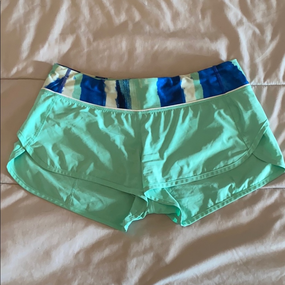 LULULEMON SPEED SHORTS